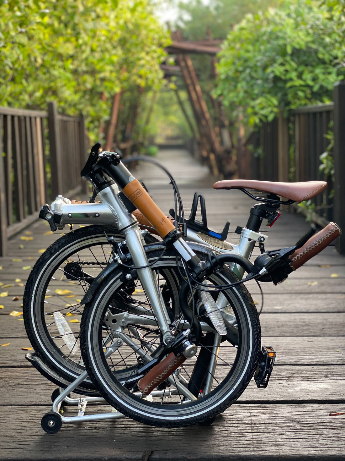 Is commuting on a folding bike the way forward?